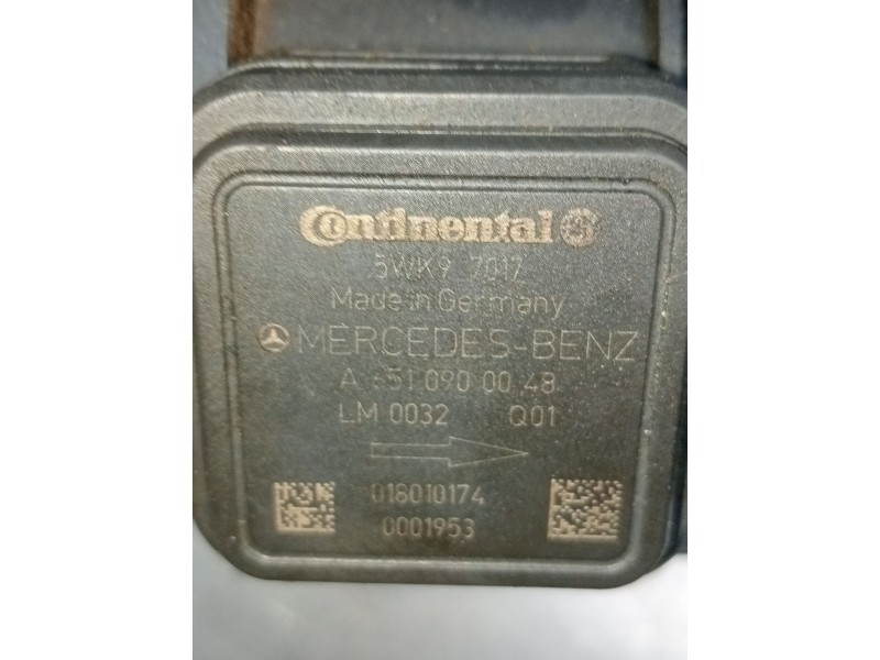 Recambio de caudalimetro para mercedes-benz clase c (w204) berlina c 200 cdi blueefficiency (204.001) referencia OEM IAM 5WK9701