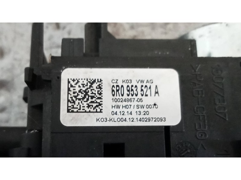 Recambio de mando luces para skoda fabia (5j2 ) urban referencia OEM IAM 6R0953521A  