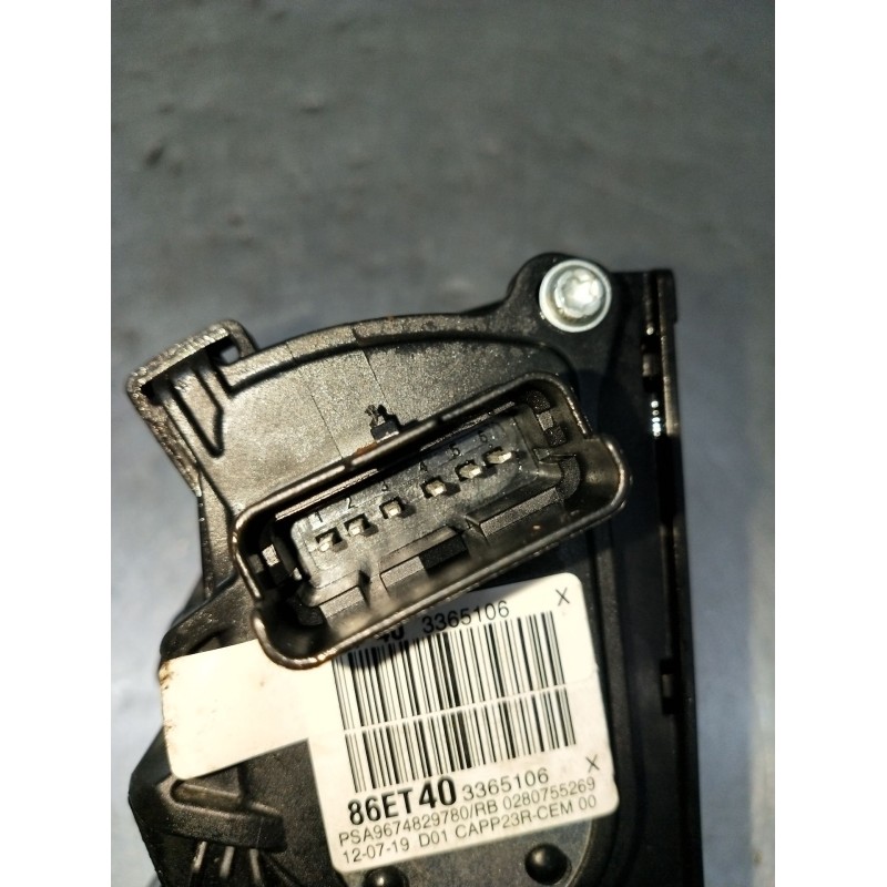 Recambio de potenciometro pedal para opel vivaro c furgoneta (k0) 2.0 referencia OEM IAM 86ET403365106 9674829780 0280755269 201