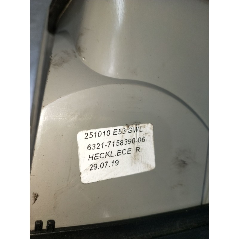 Recambio de piloto trasero derecho para bmw x5 (e53) 4.4i automático referencia OEM IAM 251010 6231715839006 2008