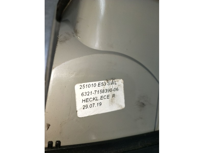 Recambio de piloto trasero derecho para bmw x5 (e53) 4.4i automático referencia OEM IAM 251010 6231715839006 2008