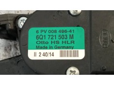 Recambio de potenciometro pedal para skoda fabia (5j2 ) urban referencia OEM IAM 6PV00849641 6Q1721503M  2