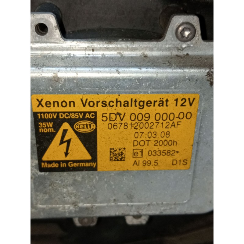 Recambio de faro izquierdo para citroën c4 picasso i monospace (ud_) 2.0 hdi 138 referencia OEM IAM 5DV00900000 067812002712AF X