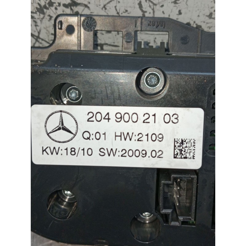 Recambio de mando calefaccion / aire acondicionado para mercedes-benz clase c (w204) berlina c 200 cdi blueefficiency (204.001) 