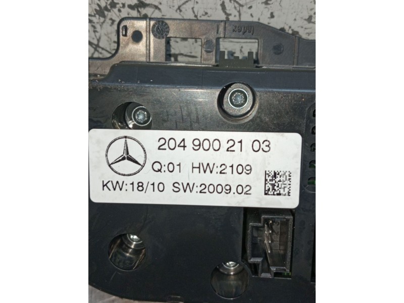 Recambio de mando calefaccion / aire acondicionado para mercedes-benz clase c (w204) berlina c 200 cdi blueefficiency (204.001) 