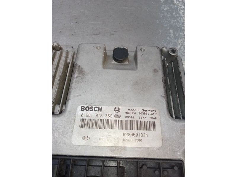 Recambio de centralita motor uce para renault megane ii (bm0/1_, cm0/1_) 1.9 dci referencia OEM IAM 0281013366 8200601334 1039S1