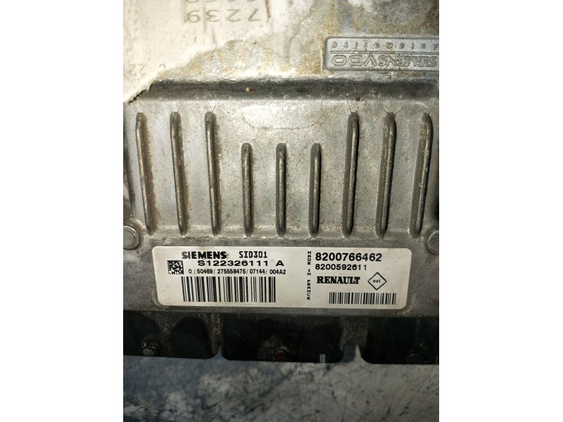 Recambio de centralita motor uce para renault scénic ii (jm0/1_) 1.5 dci (jm1e, jm16) referencia OEM IAM 8200766462 S122326111A 