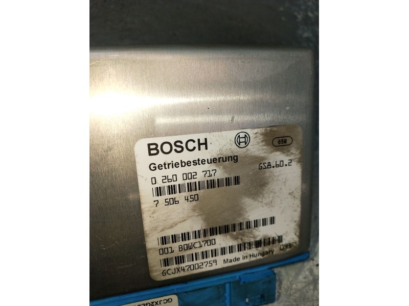 Recambio de centralita cambio automatico para bmw x5 (e53) 4.4i automático referencia OEM IAM 0260002717 7506450 2008