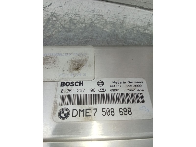 Recambio de centralita motor uce para bmw x5 (e53) 4.4i automático referencia OEM IAM 0261207106 7508698 26RT0000 2008
