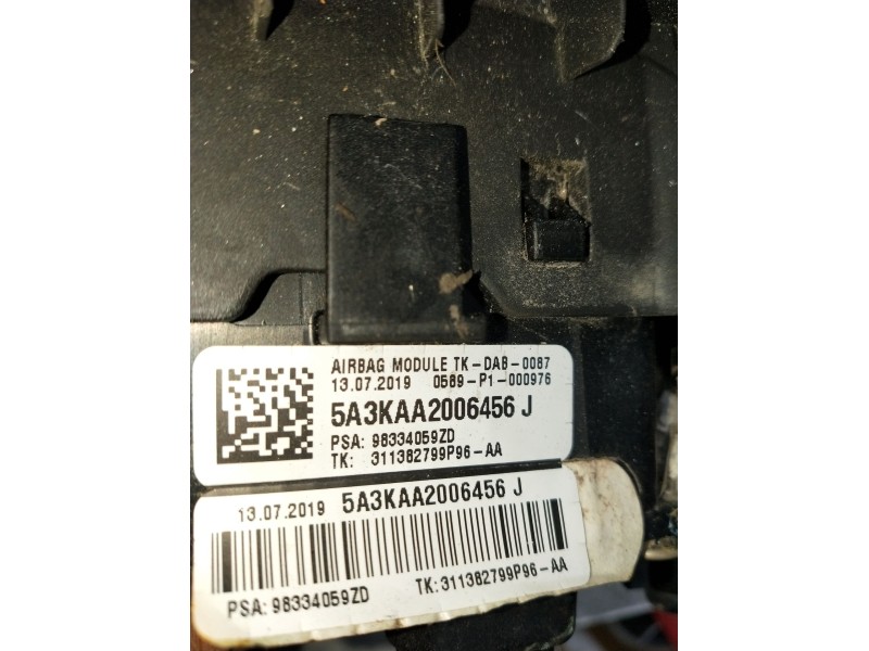 Recambio de airbag delantero izquierdo para opel vivaro c furgoneta (k0) 2.0 referencia OEM IAM 5A3KAA2006456J 98334059ZD 2019