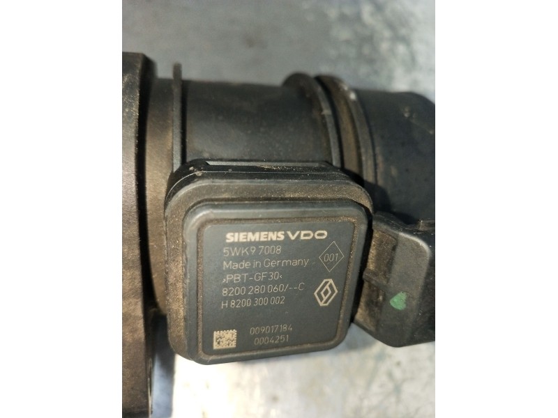 Recambio de caudalimetro para renault scénic ii (jm0/1_) 1.5 dci (jm1e, jm16) referencia OEM IAM 5WK97008 8200280060 H8200300002