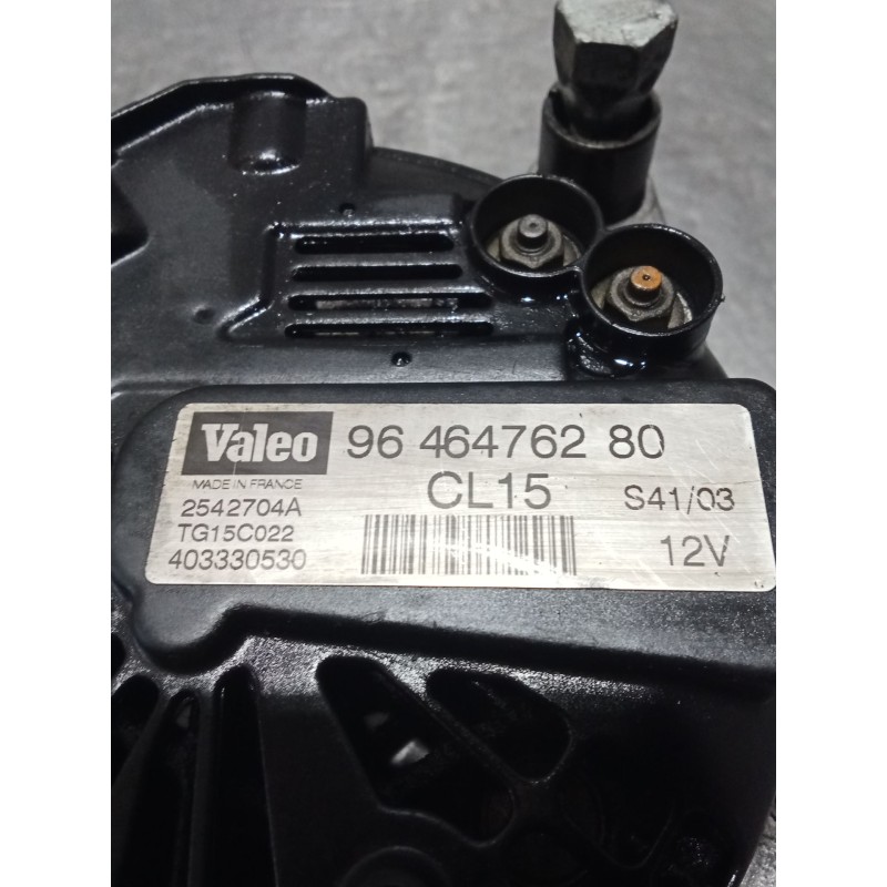 Recambio de alternador para peugeot partner monospace (5_, g_) 2.0 hdi referencia OEM IAM 9646476280 2542704A 03
