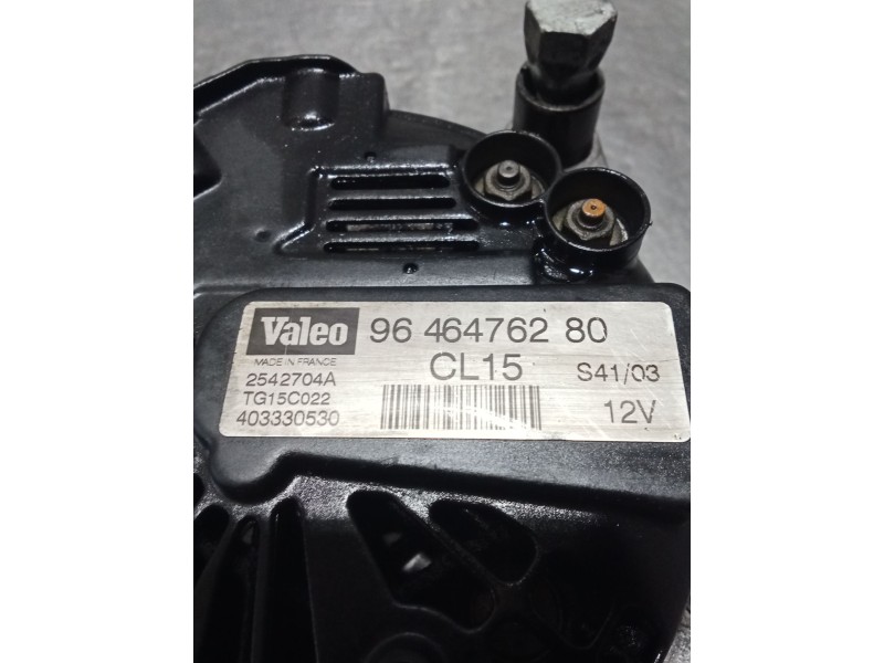 Recambio de alternador para peugeot partner monospace (5_, g_) 2.0 hdi referencia OEM IAM 9646476280 2542704A 03