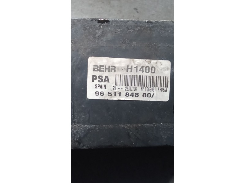 Recambio de intercooler para peugeot 207/207+ (wa_, wc_) 1.6 hdi referencia OEM IAM 9651184880  06