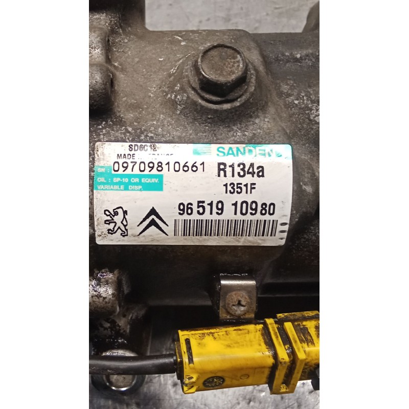 Recambio de compresor aire acondicionado para citroën c4 i (lc_) 1.6 hdi referencia OEM IAM 9651910980  04