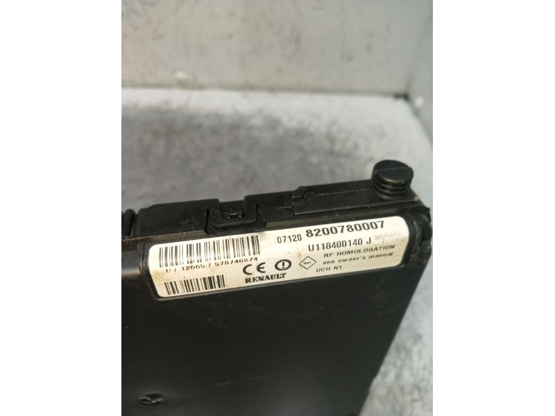 Recambio de modulo electronico para renault scénic ii (jm0/1_) 1.5 dci (jm1e, jm16) referencia OEM IAM 8200780007 U118400140 578