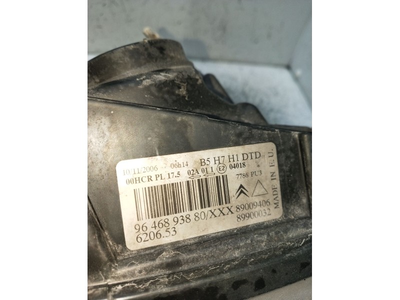 Recambio de faro derecho para citroën c4 i (lc_) 1.6 hdi referencia OEM IAM 9646893880 89009406 89900032 2004