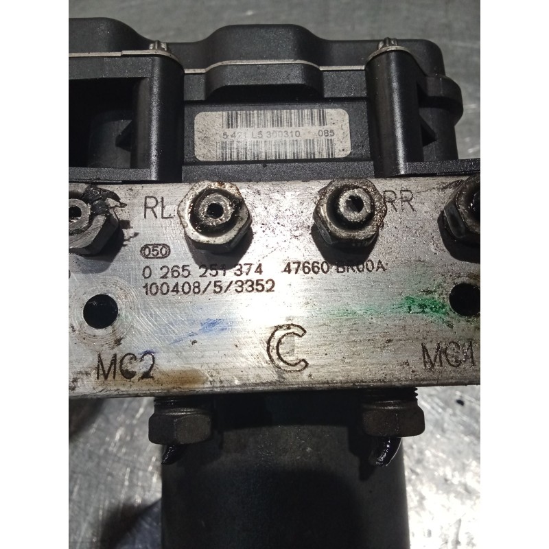 Recambio de abs para nissan qashqai i (j10, nj10) 1.5 dci referencia OEM IAM 0265951528 0265251374 47660BR00A 07