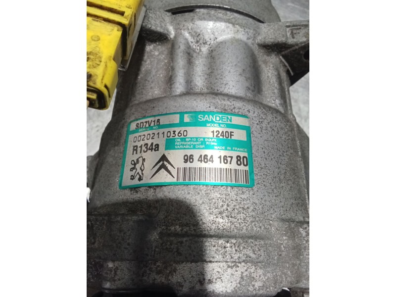 Recambio de compresor aire acondicionado para peugeot partner monospace (5_, g_) 2.0 hdi referencia OEM IAM 9646416780  03