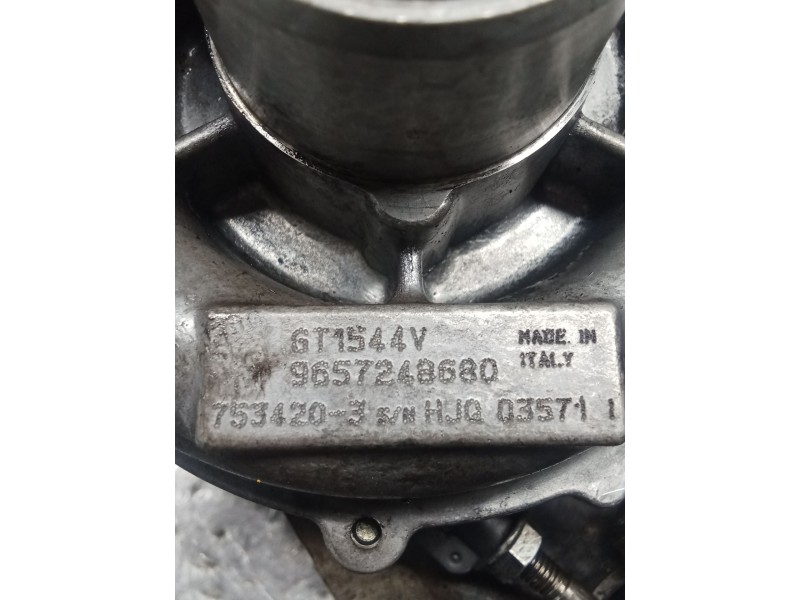 Recambio de turbocompresor para peugeot 207/207+ (wa_, wc_) 1.6 hdi referencia OEM IAM 9657248680 7534203 06