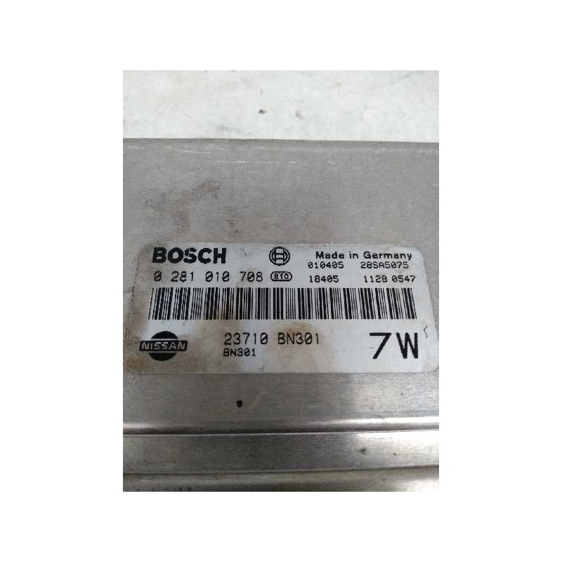 Recambio de centralita motor uce para nissan almera (n16/e) 2.2 16v turbodiesel cat referencia OEM IAM 0281010708 23710BN301 7W