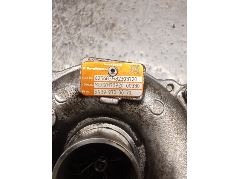 Recambio de turbocompresor para nissan qashqai i (j10, nj10) 1.5 dci referencia OEM IAM 625683 H82303720 07