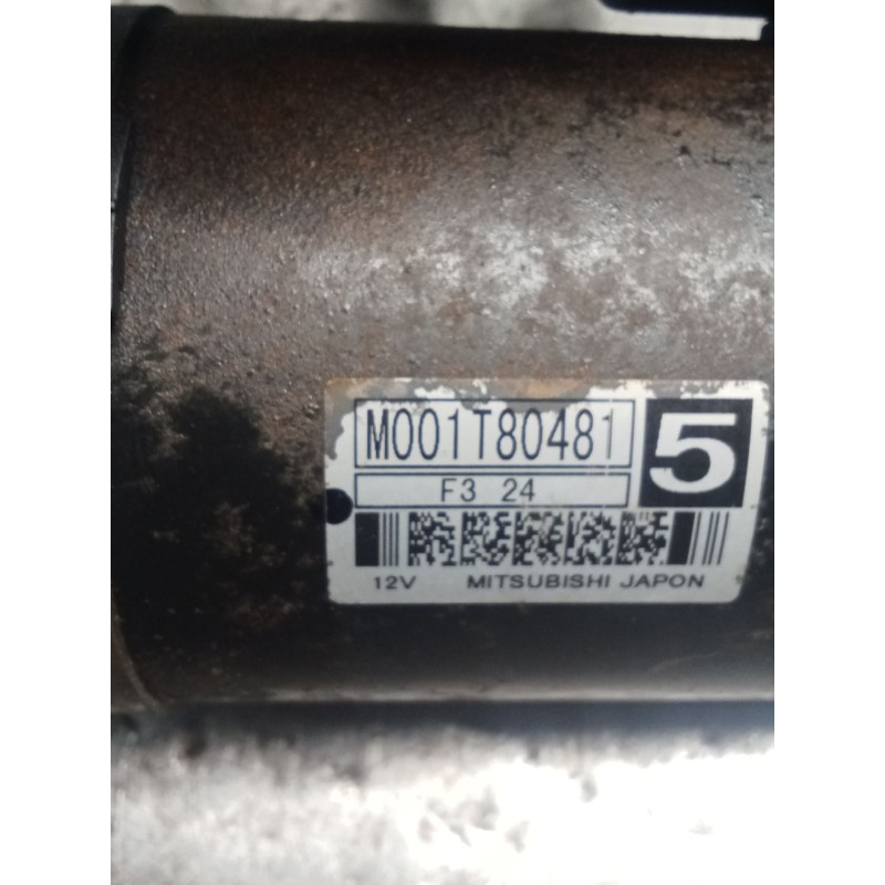 Recambio de motor arranque para peugeot partner monospace (5_, g_) 2.0 hdi referencia OEM IAM M001T80481  