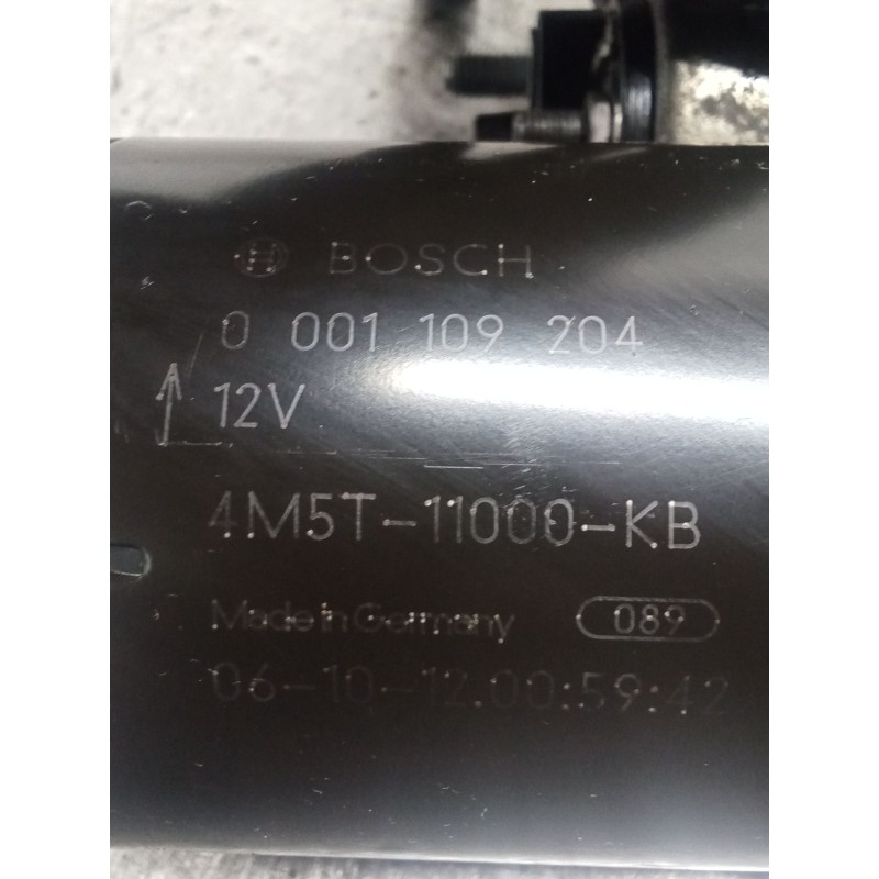 Recambio de motor arranque para ford focus ii (da_, hcp, dp) 1.8 tdci referencia OEM IAM 4M5T11000KB 0001109204 05