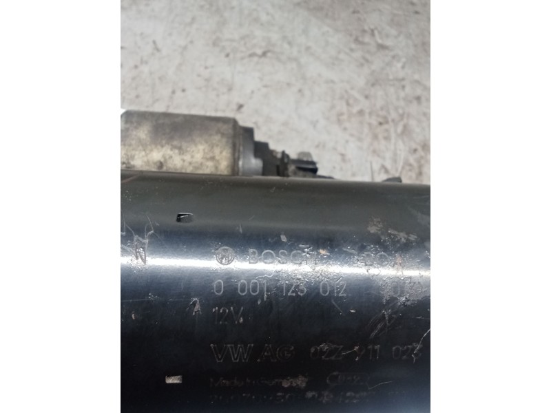 Recambio de motor arranque para audi a3 (8p1) 1.9 tdi referencia OEM IAM 0001123012 02Z911023F 