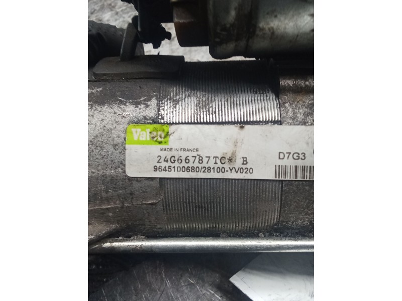 Recambio de motor arranque para peugeot 207/207+ (wa_, wc_) 1.6 hdi referencia OEM IAM 9645100680  06