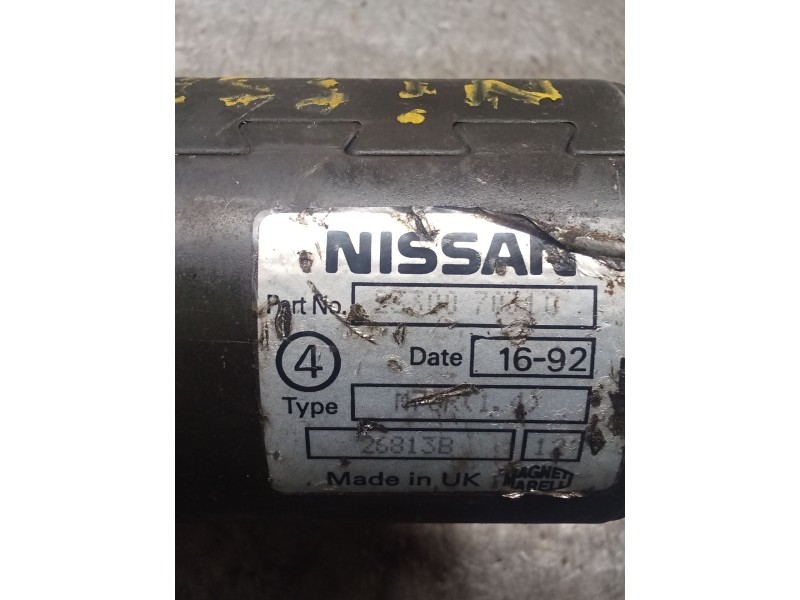 Recambio de motor arranque para nissan primera (p10) 2.0 16v referencia OEM IAM 2330070J10  90
