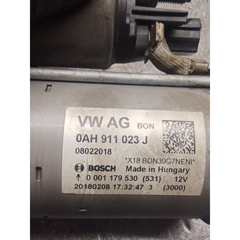 Recambio de motor arranque para seat leon st (5f8) 1.2 tsi referencia OEM IAM 0AH911023J 0001179530 12