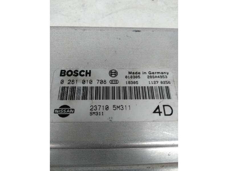 Recambio de centralita motor uce para nissan almera (n16/e) 2.2 16v turbodiesel cat referencia OEM IAM 0281010708 237105M311 4D