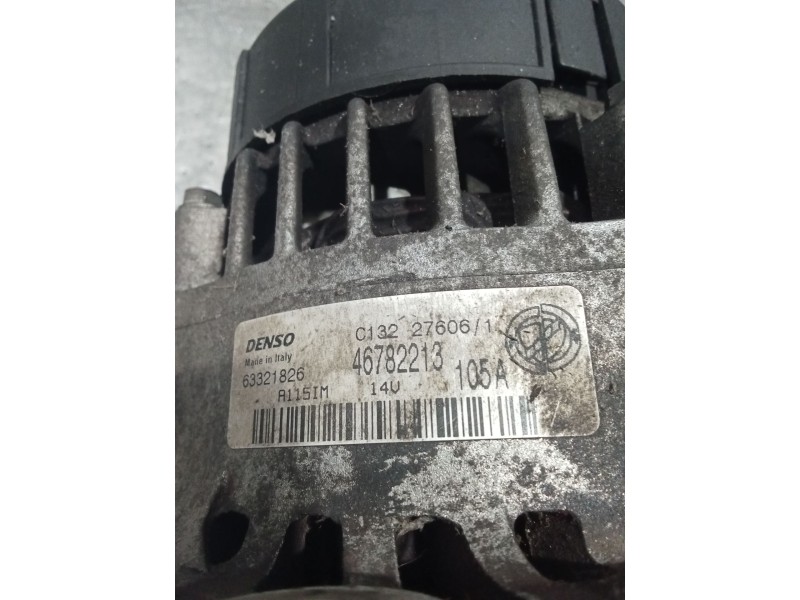 Recambio de alternador para alfa romeo 147 (937_) 1.9 jtdm 8v (937.axd1a, 937.axu1a, 937.bxu1a) referencia OEM IAM 46782213 6332