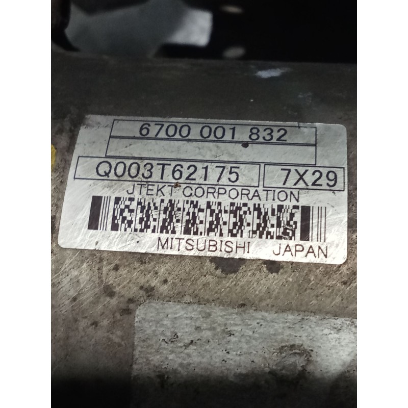 Recambio de cremallera direccion para mercedes-benz clase a (w169) a 160 cdi (169.006, 169.306) referencia OEM IAM 6700001832 Q0
