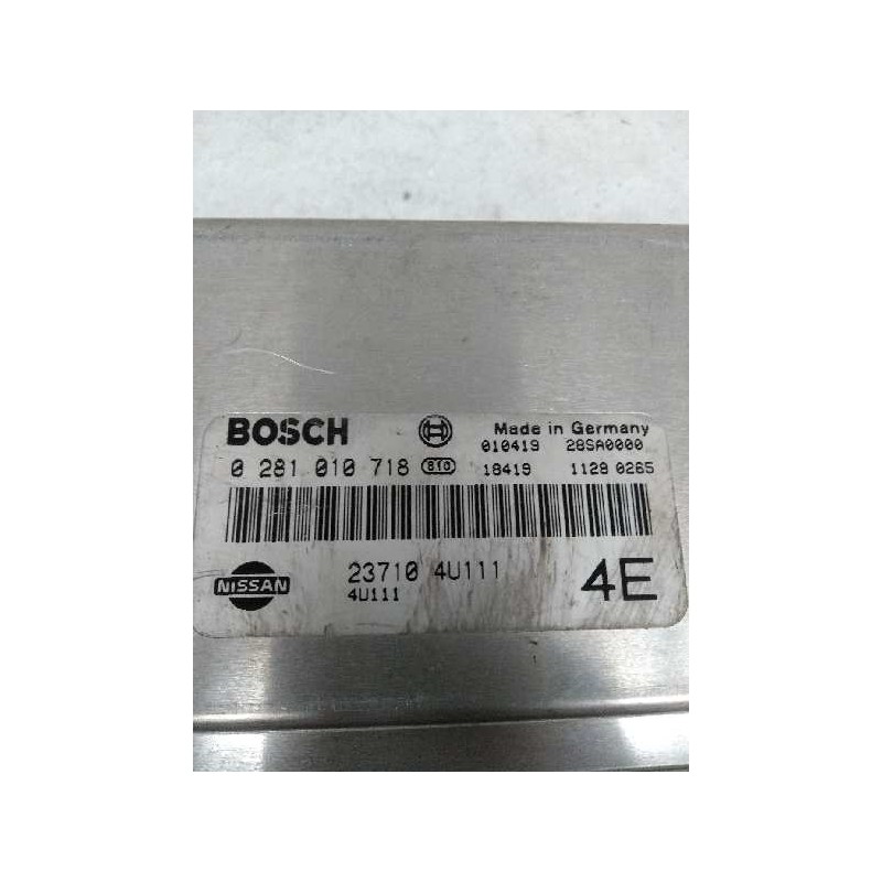 Recambio de centralita motor uce para nissan almera tino (v10m) 2.2 16v turbodiesel cat referencia OEM IAM 0281010718 237104U111
