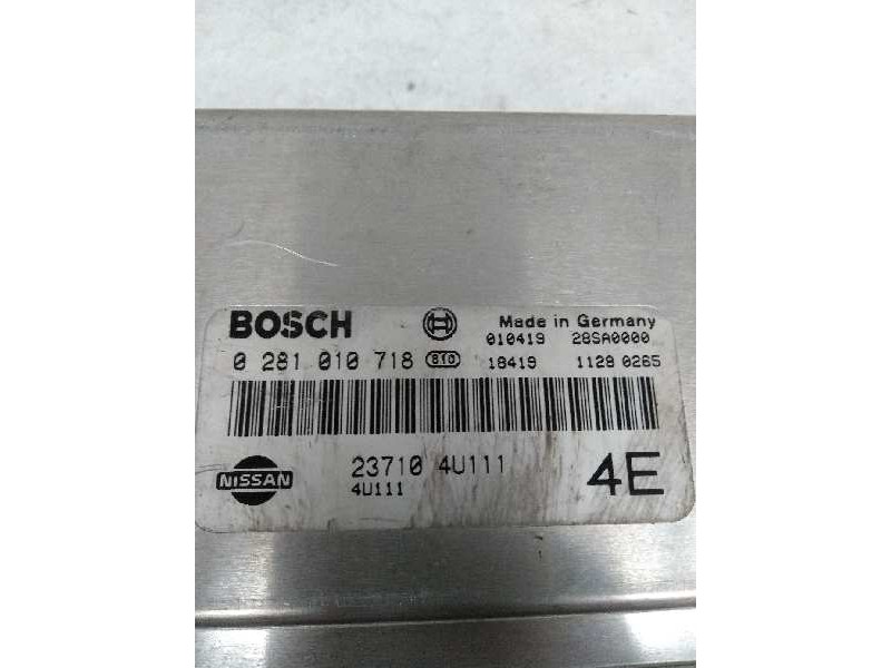 Recambio de centralita motor uce para nissan almera tino (v10m) 2.2 16v turbodiesel cat referencia OEM IAM 0281010718 237104U111