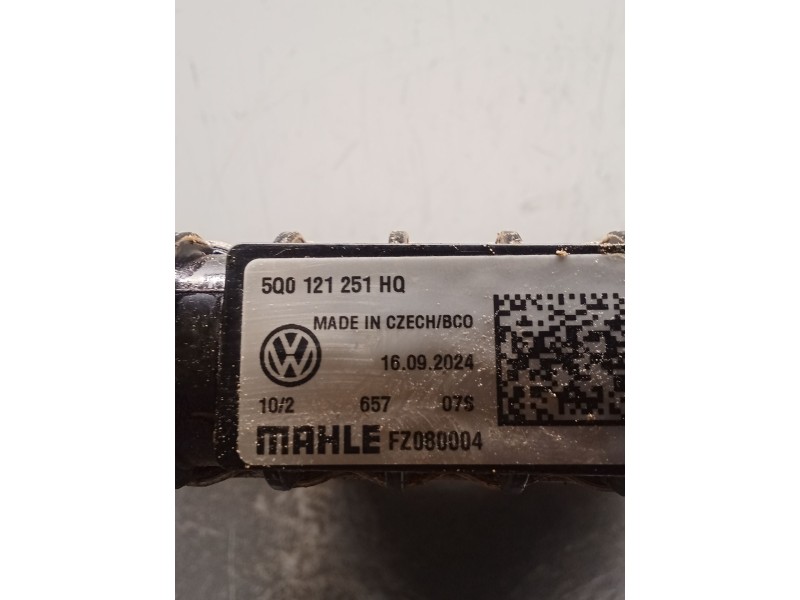 Recambio de radiador agua para audi q3 (f3b) 35 tfsi referencia OEM IAM 5Q0121251HQ  