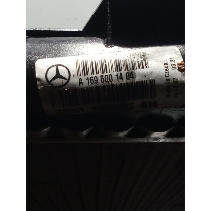 Recambio de radiador agua para mercedes-benz clase a (w169) a 160 cdi (169.006, 169.306) referencia OEM IAM A1695000603 A1695001