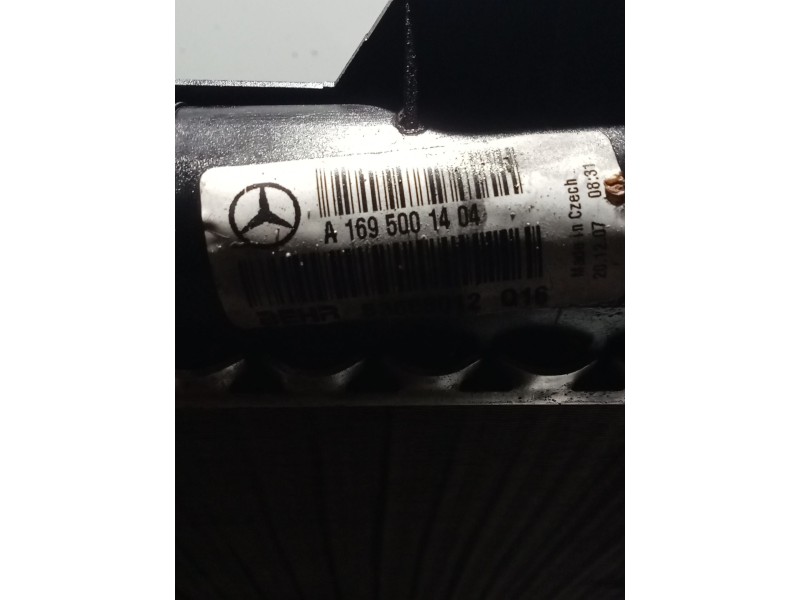 Recambio de radiador agua para mercedes-benz clase a (w169) a 160 cdi (169.006, 169.306) referencia OEM IAM A1695000603 A1695001