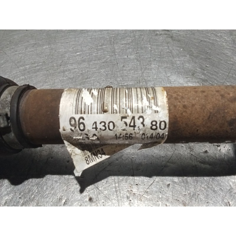 Recambio de transmision delantera izquierda para peugeot 206 sw (2e/k) 2.0 hdi referencia OEM IAM 9643054380  02