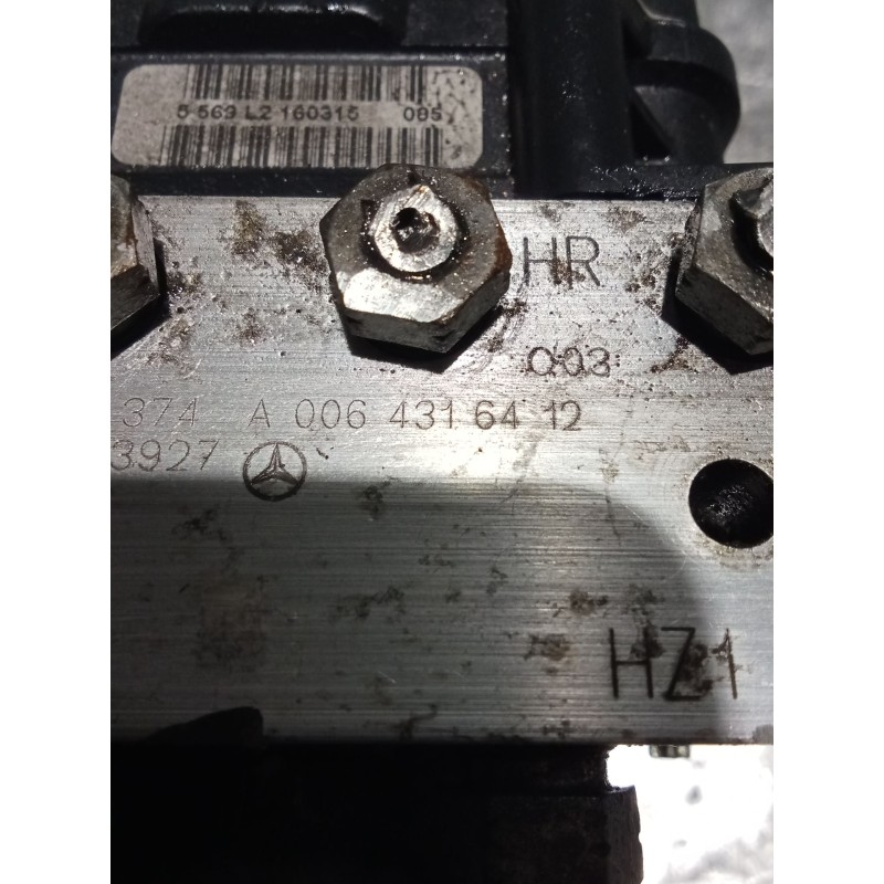 Recambio de abs para mercedes-benz clase a (w169) a 160 cdi (169.006, 169.306) referencia OEM IAM 0265950986 0265230374 A0064316