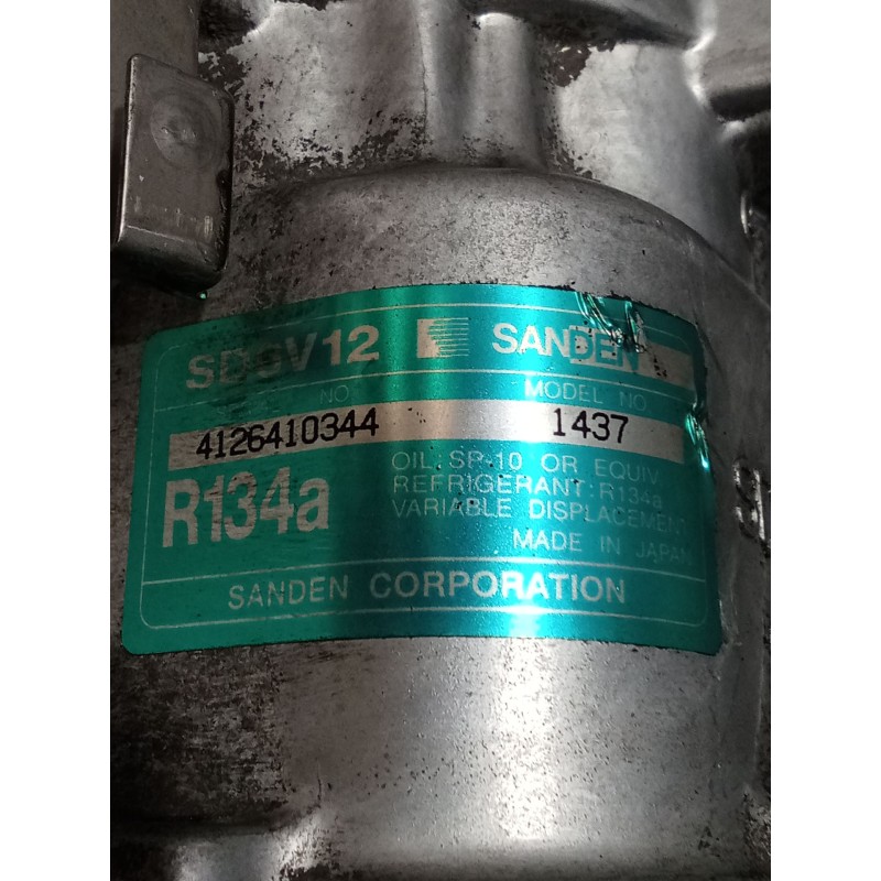 Recambio de compresor aire acondicionado para peugeot 206 sw (2e/k) 2.0 hdi referencia OEM IAM 4126410344  02