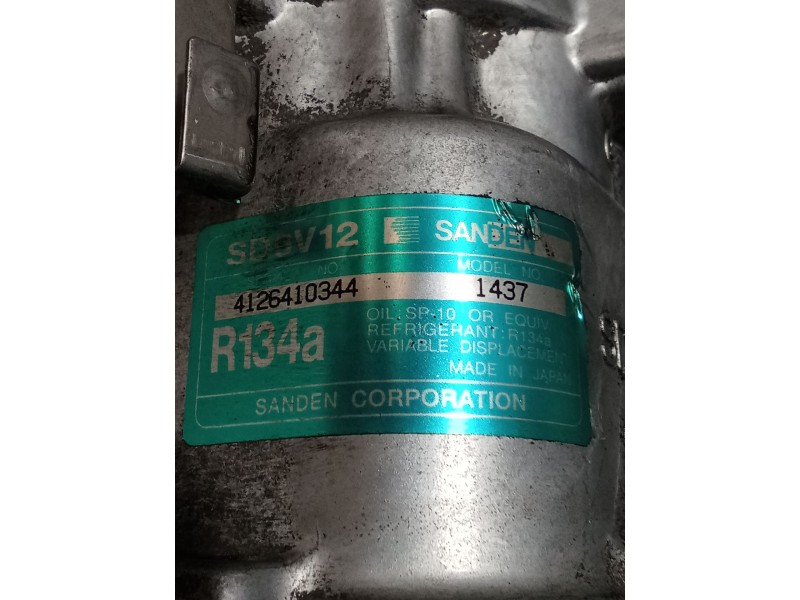 Recambio de compresor aire acondicionado para peugeot 206 sw (2e/k) 2.0 hdi referencia OEM IAM 4126410344  02