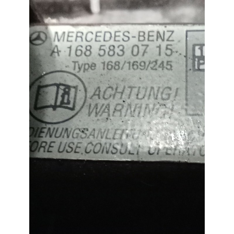 Recambio de gato para mercedes-benz clase a (w169) a 160 cdi (169.006, 169.306) referencia OEM IAM A1685830715  