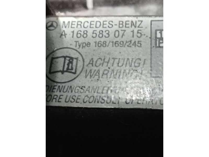 Recambio de gato para mercedes-benz clase a (w169) a 160 cdi (169.006, 169.306) referencia OEM IAM A1685830715  