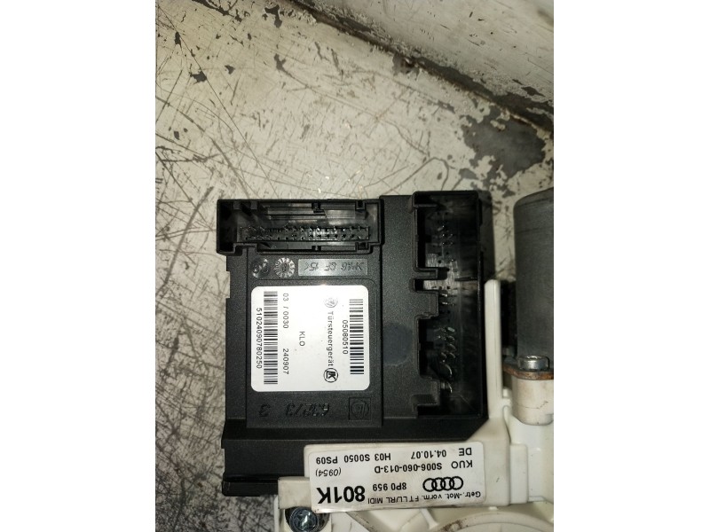 Recambio de elevalunas delantero izquierdo para audi a3 (8p1) 1.9 tdi referencia OEM IAM 8P0959801K 2004 