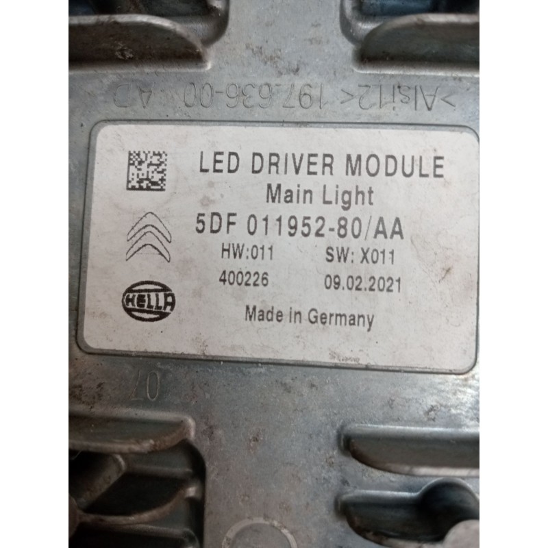 Recambio de faro derecho para citroën c5 aircross (ac_, aj_, ar_, a4_) 1.5 bluehdi 130 (acyhzj, acyhzr) referencia OEM IAM 98169