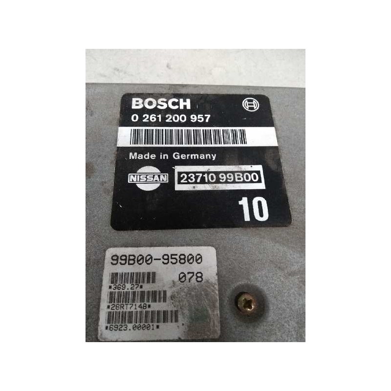 Recambio de centralita motor uce para nissan micra (k11) 1.0 16v cat referencia OEM IAM 0261200957 2371099B00 10