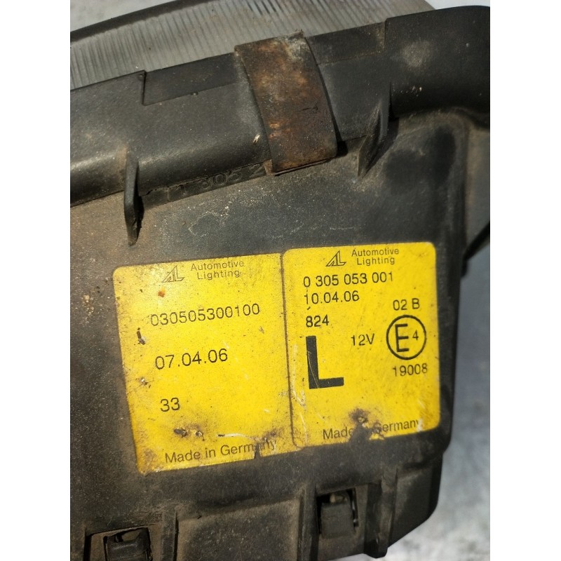 Recambio de faro antiniebla izquierdo para peugeot 306 hatchback (7a, 7c, n3, n5) 1.9 d referencia OEM IAM 0305053001  2000